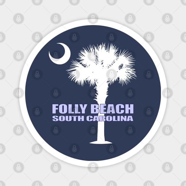 Folly Beach (P&C) Magnet by grayrider